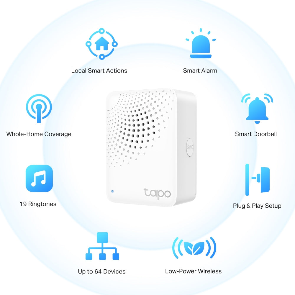 TP-Link Tapo Smart IoT Hub with Chime-1