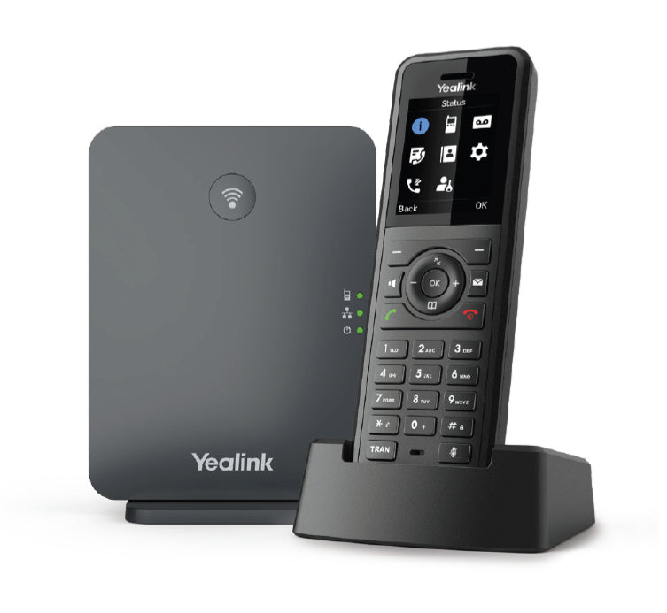 Yealink W77P IP phone Black TFT-0