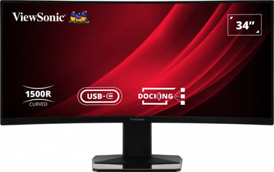 Viewsonic Display VG3419C computer monitor 86.4 cm (34") 3440 x 1440 pixels UltraWide Quad HD LED Black-0