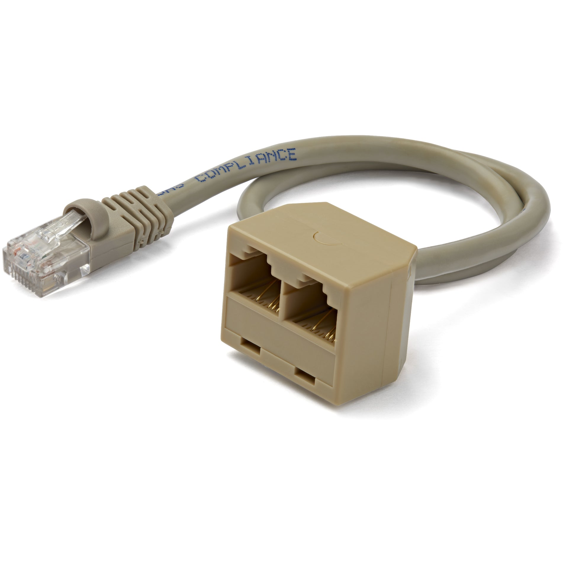 StarTech.com 2-to-1 RJ45 Splitter Cable Adapter - F/M-0