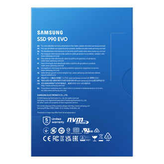 Samsung 990 EVO M.2 1 TB PCI Express 4.0 NVMe V-NAND TLC-5