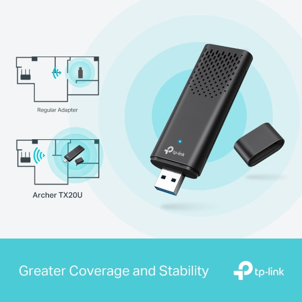 TP-Link Archer AX1800 Dual Band Wi-Fi 6 Wireless USB Adapter-5