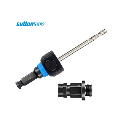 Sutton Tools 7 x 125mm Quick Release Holesaw TCT Pilot Drill-1