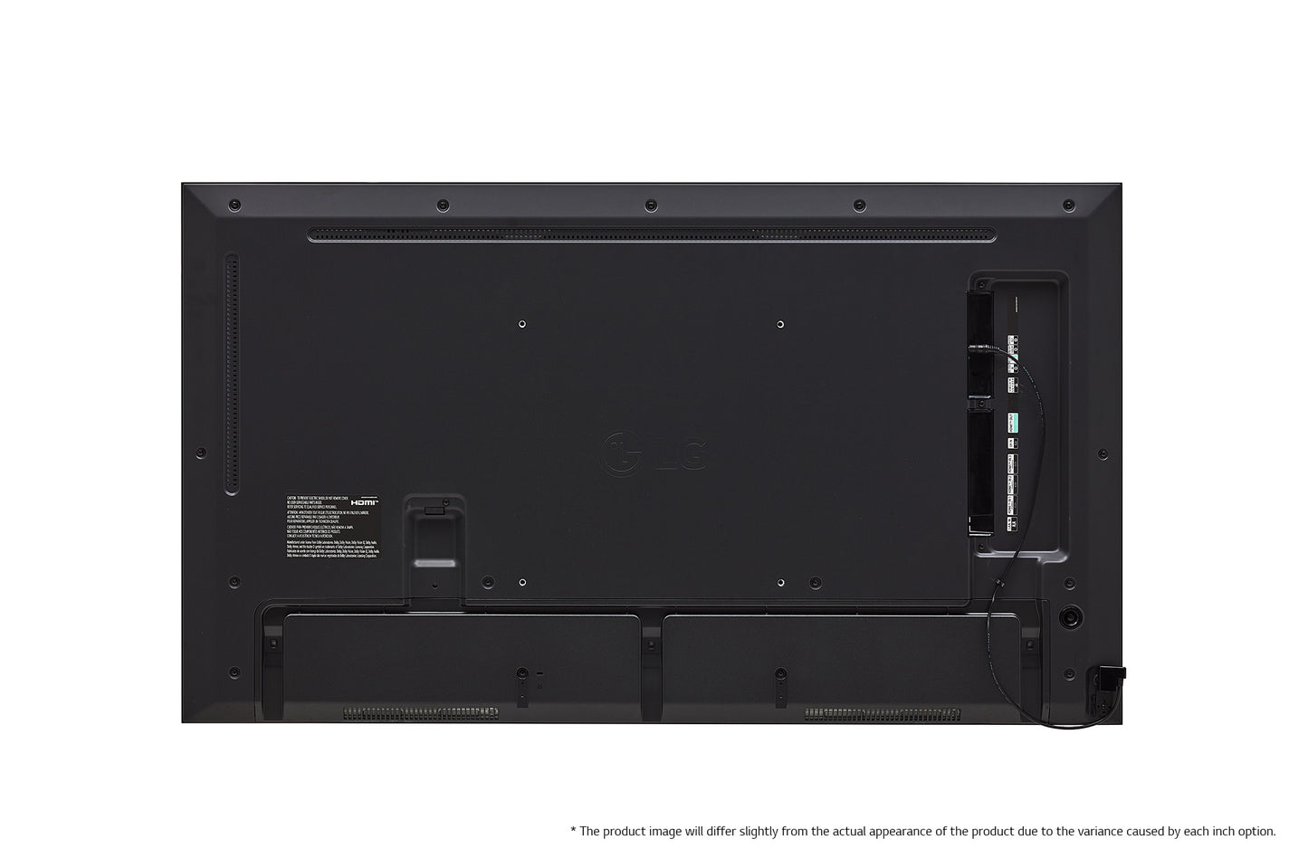 LG 49UH5N-E Digital signage flat panel 124.5 cm (49") LCD Wi-Fi 500 cd/m² 4K Ultra HD Black Web OS 24/7-7