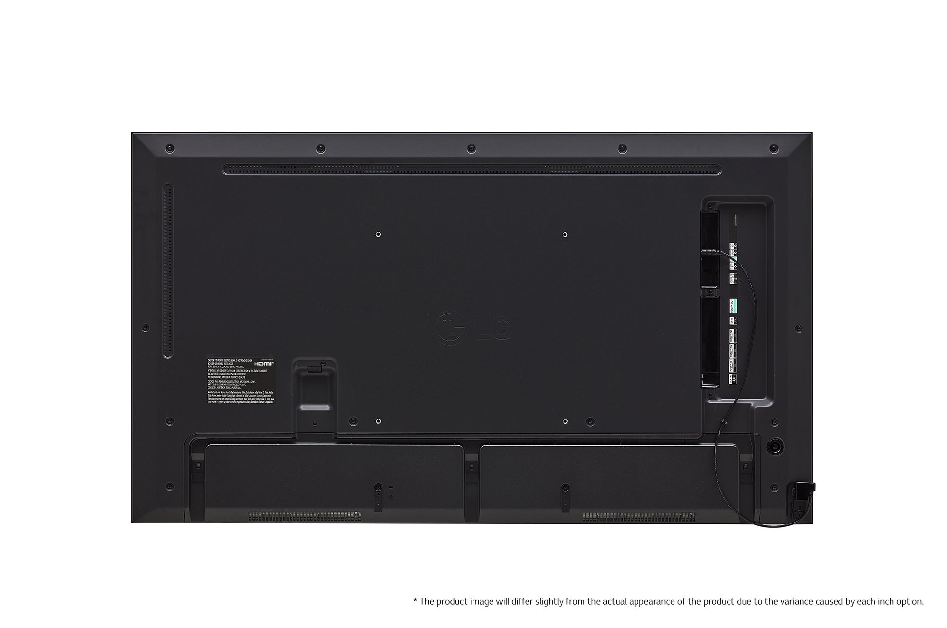 LG 43UH5N-E Digital signage flat panel 109.2 cm (43") LCD Wi-Fi 500 cd/m² 4K Ultra HD Black Web OS 24/7-7
