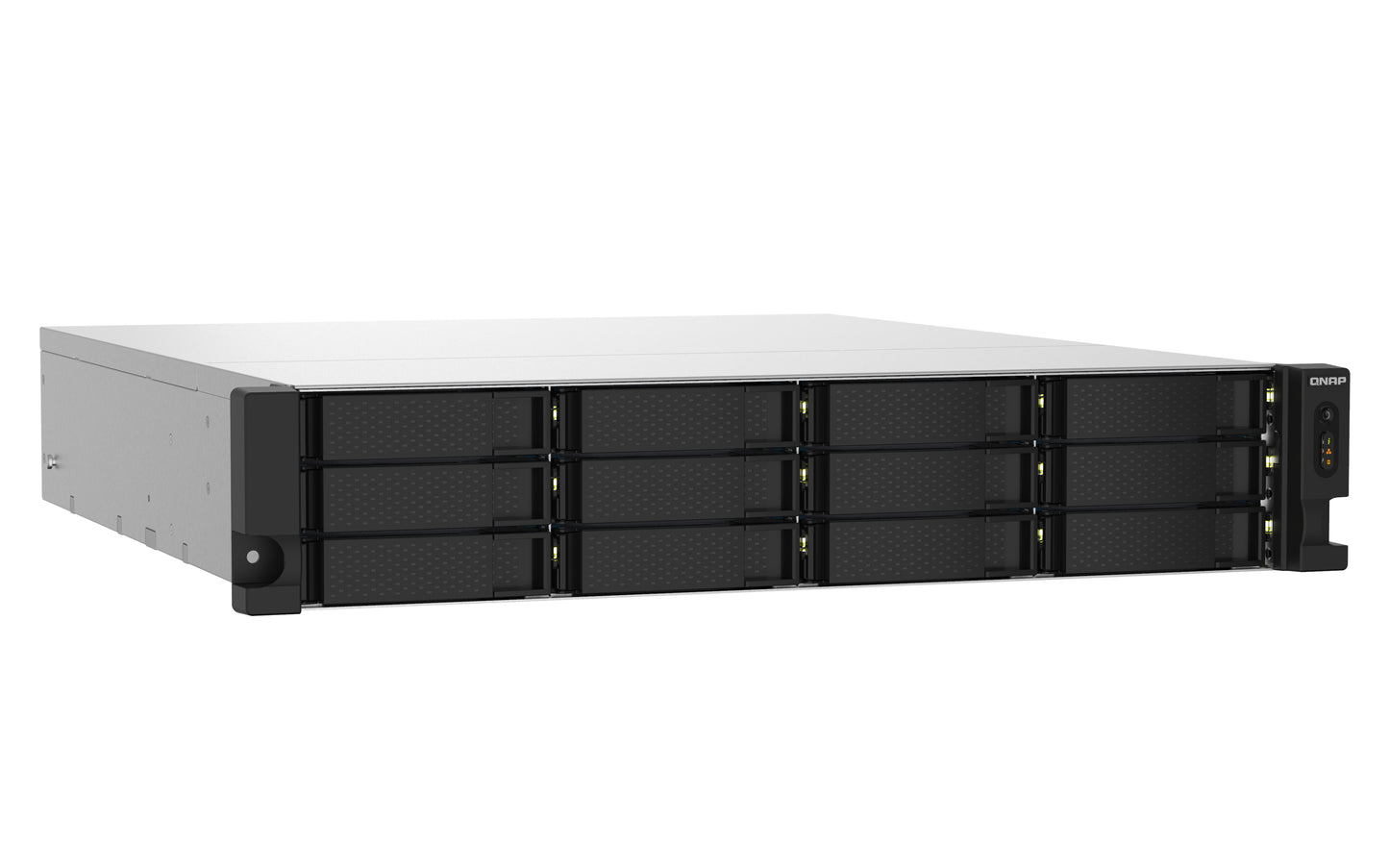 QNAP TS-1232PXU-RP NAS Rack (2U) Ethernet LAN Black AL324-2