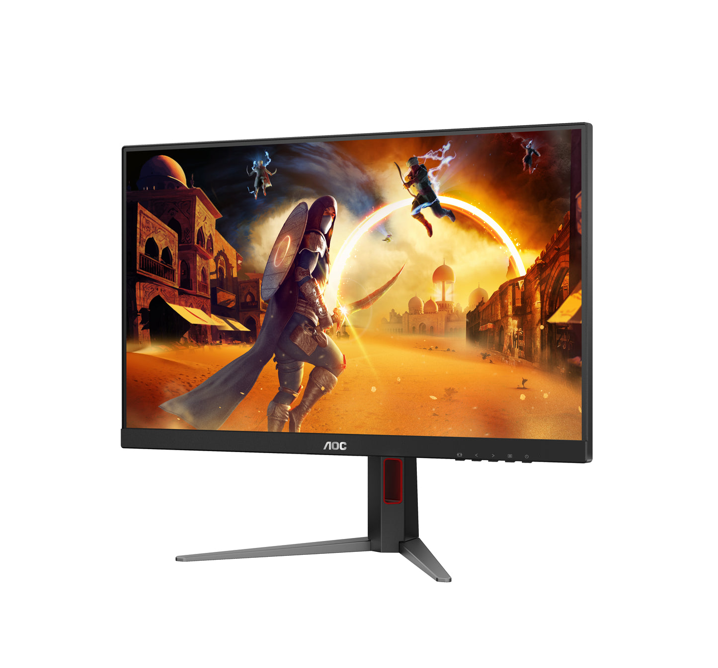 AOC Q27G4 computer monitor 68.6 cm (27") 2560 x 1440 pixels Quad HD Black, Red-1