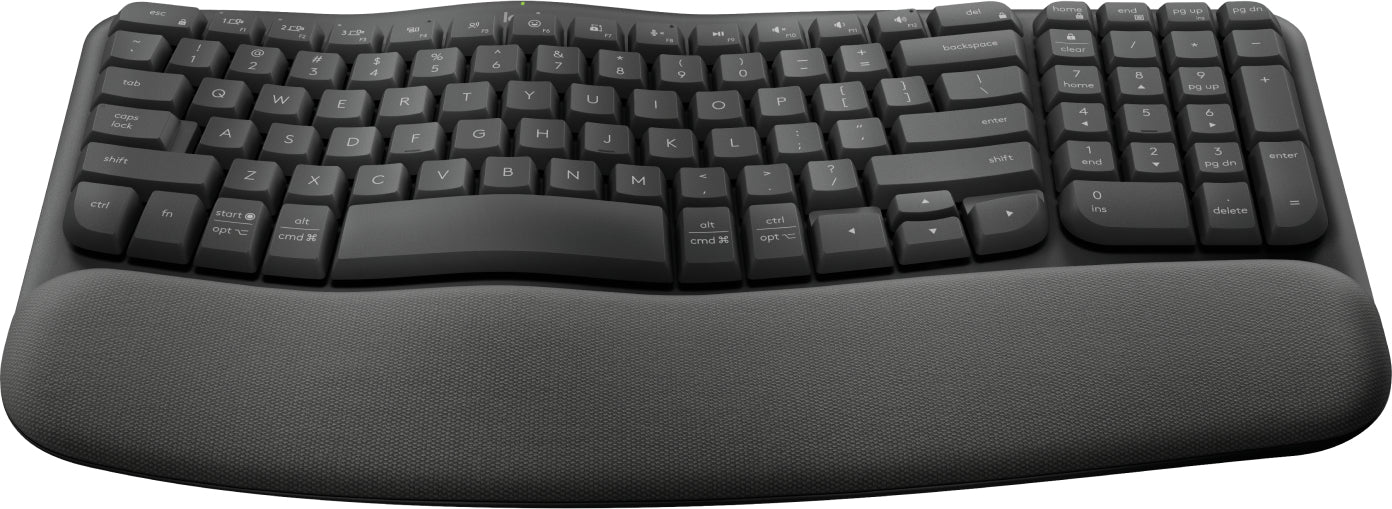 Logitech Wave Keys for Business keyboard RF Wireless + Bluetooth Graphite-2