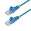 StarTech.com 3 m CAT6 Cable - Slim - Snagless RJ45 Connectors - Blue-0