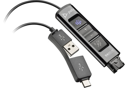 POLY DA85-M USB to QD Black Adapter TAA-0