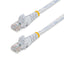 StarTech.com Cat5e Ethernet Patch Cable with Snagless RJ45 Connectors - 0.5 m, White-0