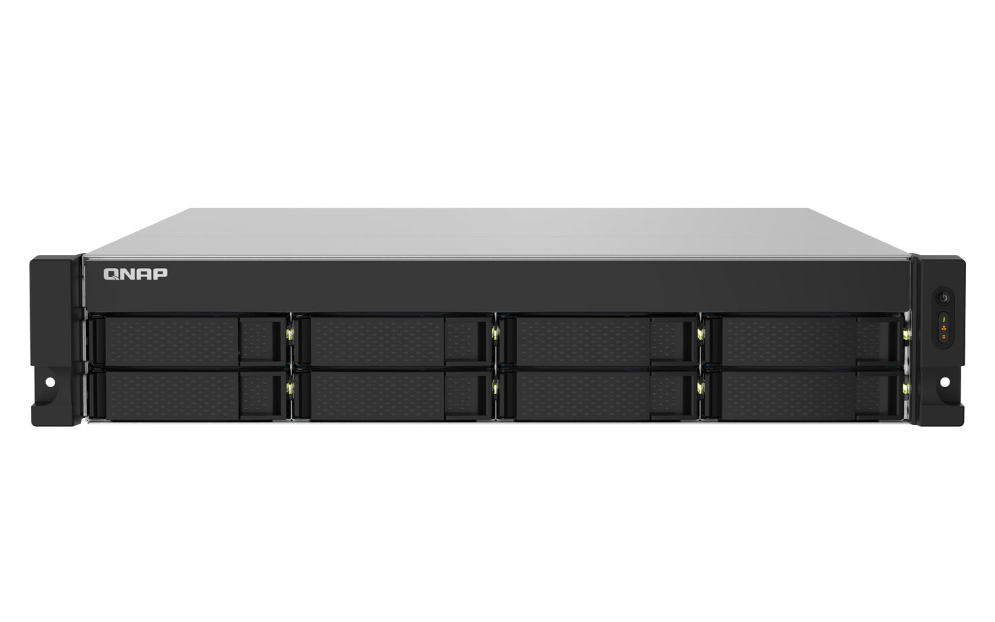 QNAP TS-832PXU-RP NAS Rack (2U) Ethernet LAN Black AL324-0
