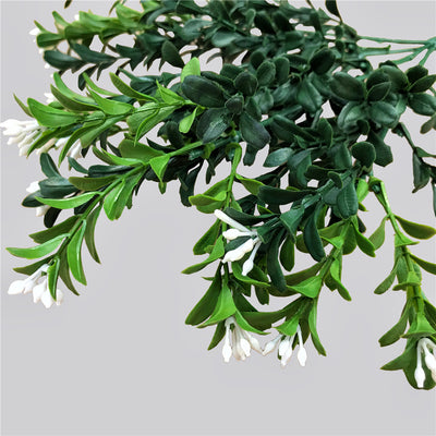 Artificial Flowering Boxwood Stem 30cm-1